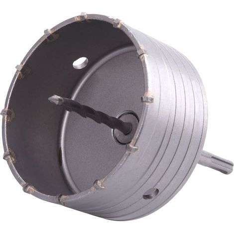 Broca de corona EXTOL PREMIUM SDS PLUS para pared, ∅115 mm M22 8801970