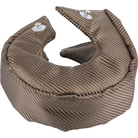 Protection thermique turbo en fibre de verre, enveloppe isolante anti-chaleur pour turbo T4, couverture pare-chaleur résistante (1/4)
