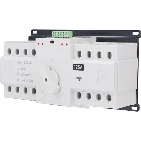 Automatischer Umschalter mit zwei Leistungsstufen, CB-Qualität, Mikro-Unterbrechungsschutzschalter (ATS) NLQ4‑125‑4P 400V (1/5)