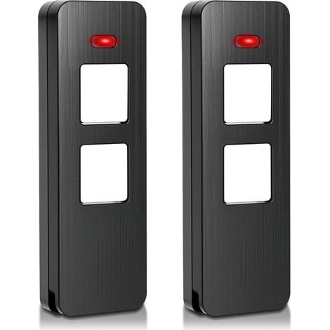 Lot de 2 émetteurs de porte de garage 868 MHz pour été Pearl Twin S10019-00001, 2 canaux pour SOMloq2, 4018V0004, pour 4015862001900 (1/5)