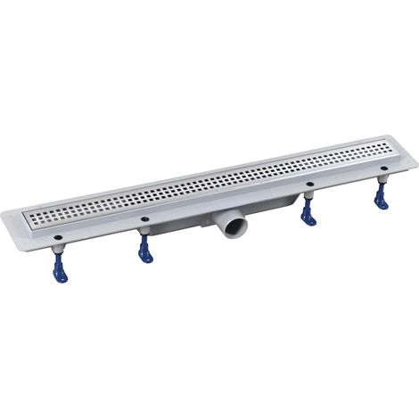 Polysan - Duschrinne 81 cm, mit Rost, Edelstahl 73651 (1/4)