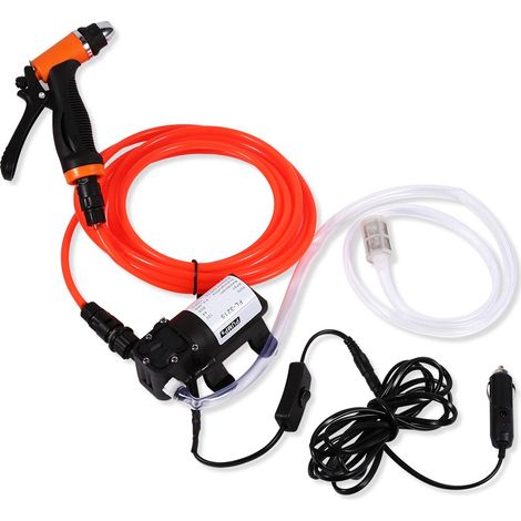 Elektrisches Hochdruck-Autowaschset mit Wasserpumpe und Spritzpistole (1/5)
