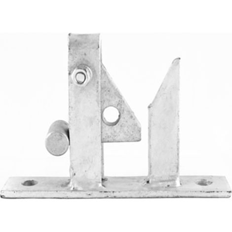500 Self Locking Gate Catch 175x114mm - Box of 5 (1/2)