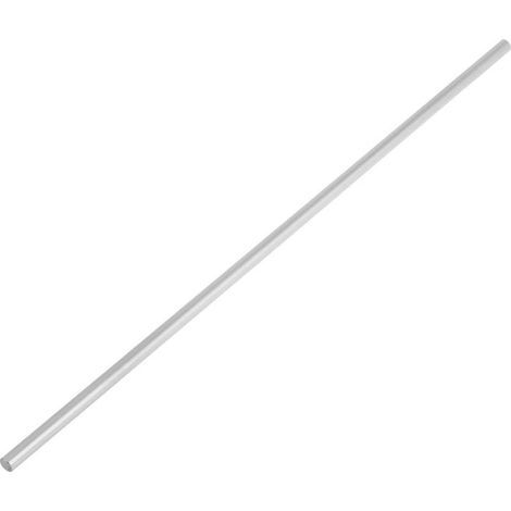 Guide d'arbre de tige de mouvement linéaire, cylindre rond en acier, diamètre de tige de 6 mm (300 mm) (1/5)