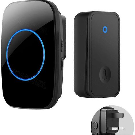 Selbstversorgende, wasserdichte, batterielose drahtlose Türklingel für Kinder und ältere Menschen. (1/5)
