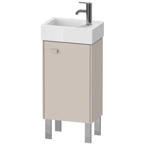 Meuble sous-vasque BRIOSO 570x364x239mm ouverture droite taupe