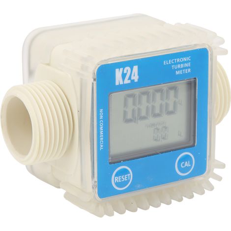 Débitmètre numérique à turbine pour pompe à carburant, produits chimiques et essence, équipement de mesure K24 1 pouce