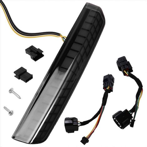 Tercera luz de freno para Toyota Prado 250 LC250 2024, negra (