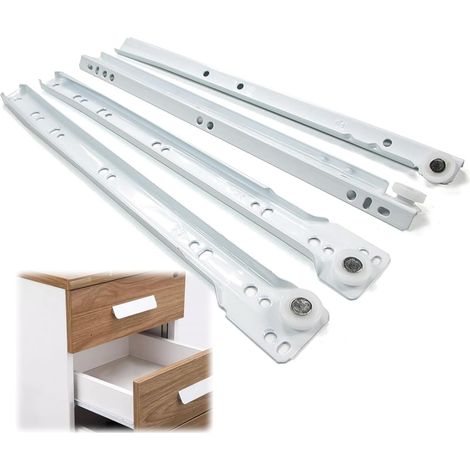 Glissières de tiroir, rails coulissants, pour cuisine, commode, et en (1/5)