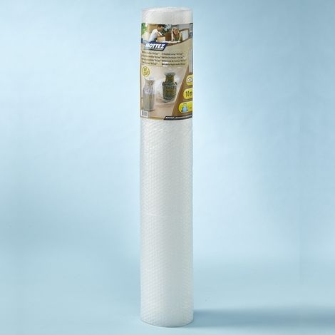 Mottez – Film bulle de protection 10 m x 1 m – Bulles Ø 10 mm – Résistant aux chocs et déchirements – Barrière imperméable à l'air