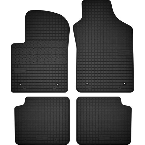 Satz Gummimatten für: Fiat 500 Cabrio, Schrägheck (von 2007 bis 2013)