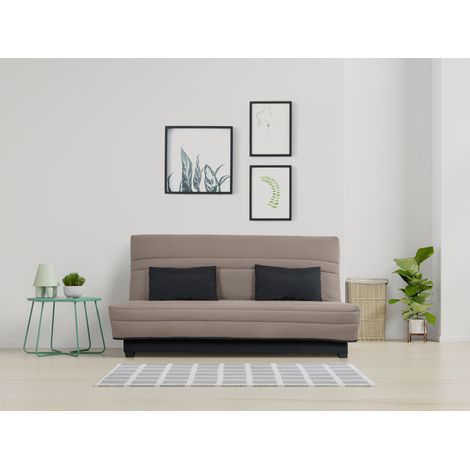 Banquette CC WASSY 130x190, taupe (1/5)