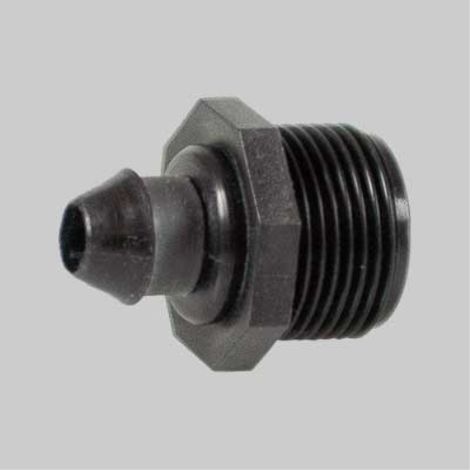 Derivazione con gommino bassa pressione fil. maschio 3/4" (250 pezzi) IRRITEC (1/2)