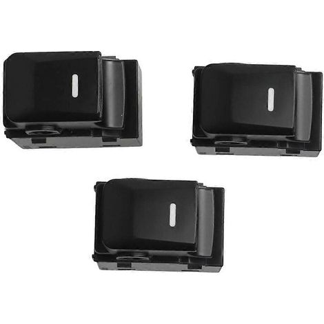Lot de 3 interrupteurs de lève-vitre arrière pour Kia Sportage 2011-2016 93581-3W000 935813W000 (1/5)