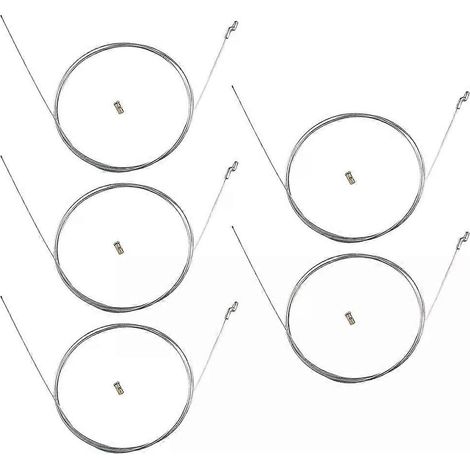 5-teiliges Kabelbinder-Reparaturset mit Z-Haken für Rasenmäher, Zugmotor, Brems-, Radantriebs- und Gaszugkabel (1/4)