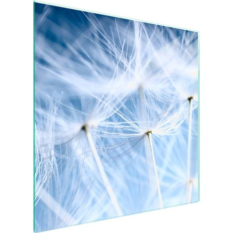 Protezione in vetro per piano cottura 50x52 cm con motivo floreale (1/5)