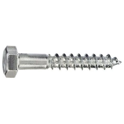 Connex KL3142200 Vis à bois 6 pans galvanisés 1000 g 12 x 200 mm (1/2)