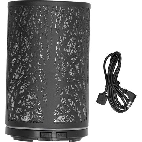 Diffuseur Dhuile Essentielle - 100 ml - Fonction Darrêt Automatique - Lumière Led Réglable - Pour Yoga Spa Bureau Maison - 1 Pièce (1/5)
