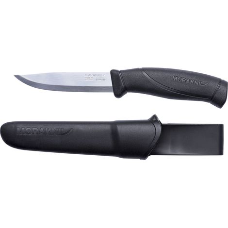 Mora Begleitmesser schwarz