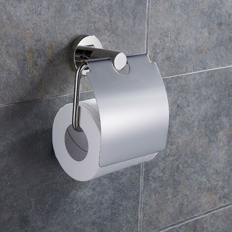 Badezimmer-Hardware zum Aufhängen Toilettenpapierhalter Toilettenrollenhalter 13x14x6.4cm (1/5)