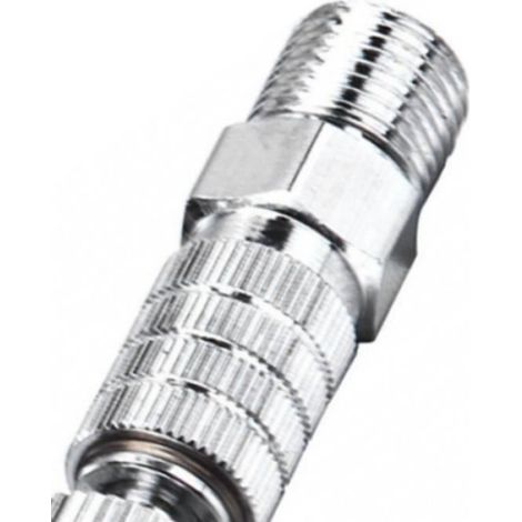 Adaptateur De Raccord De Déconnexion Rapide - Pour Aérographe - 5 Raccords Mâles 1-8 Pouces M-F (1/4)