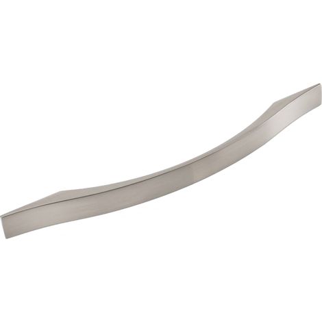 Tirador aluminio TSB ola 192mm níquel satinado para muebles