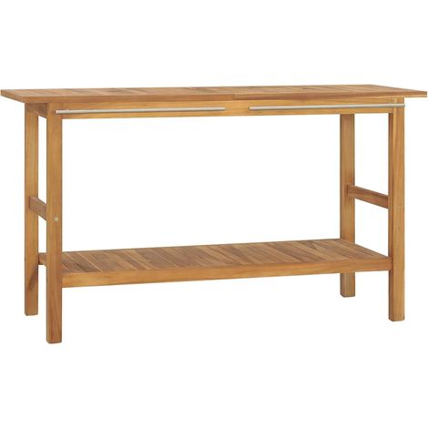 Waschtisch Massivholz Teak 132x45x75cm vidaXL