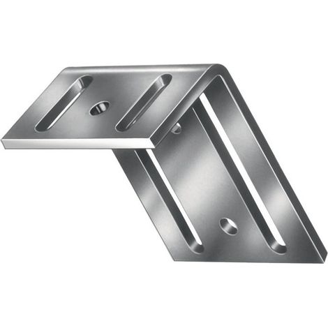 Ángulo de ajuste sta.L.75x35mm An.65mm S.3.5mm STA azul crudo galvanizado VORMANN (Por 10)