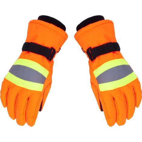 Gants de travail chauds, coupe-vent, imperméables et antidérapants pour homme et femme (1/5)