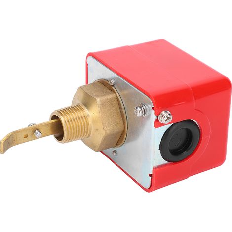 Détecteur de débit d'eau HFS-15, interface G1/2 po, laiton haute sensibilité