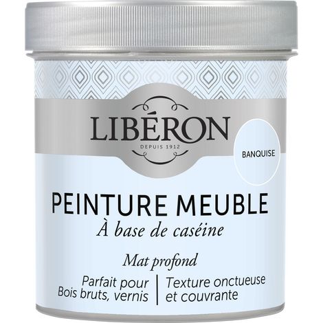 Peinture meuble à base de caséine LIBERON Banquise mat 500 ML