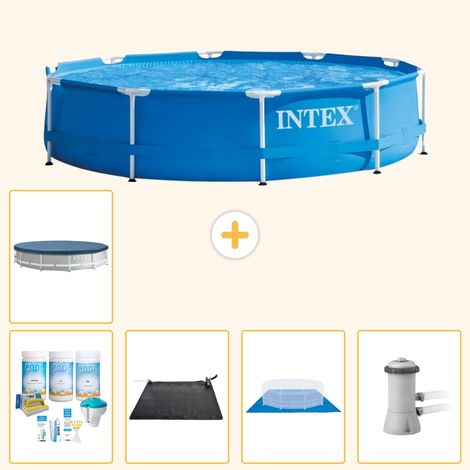 Intex Piscine Tubulaire Ronde - 366x76 cm - 6-pièces  S20430 (1/4)