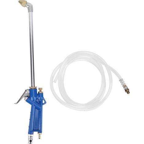 Strumento pneumatico per la pulizia dell'olio motore, pistola per il lavaggio dell'auto da 40 cm con tubo di 1,2 m (1/5)