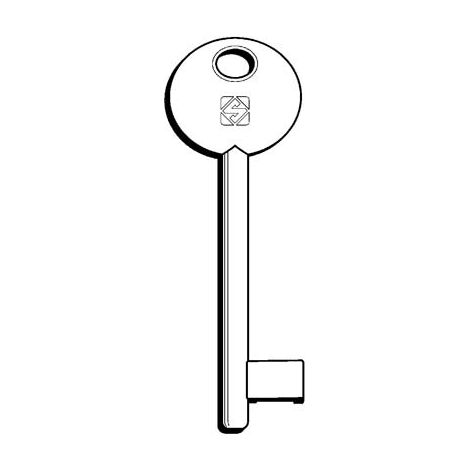 CHIAVE PATENT 6P3D SILCA - OTTONE- 5 pezzi
