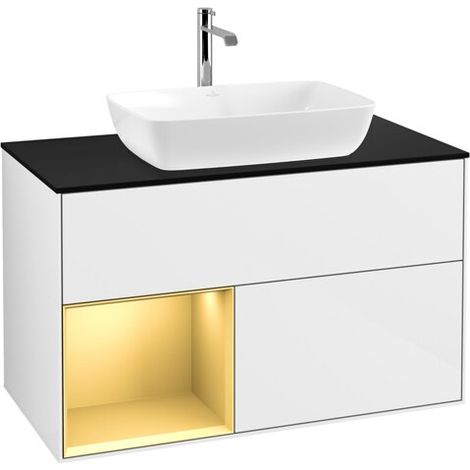 Villeroy & Boch G772HFGF Meuble sous-lavabo Finion G77 (1/2)