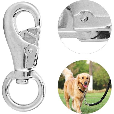 Crochet de sécurité en acier inoxydable 304 de 99mm pour attache chien