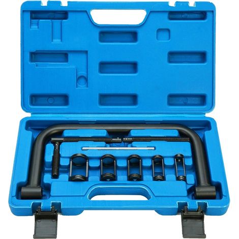 JOMAFA - COMPRESOR DE MUELLES DE VALVULAS PARA MOTOS Y COCHES UNIVERSAL. Herramienta para resorte de valvulas (1/5)
