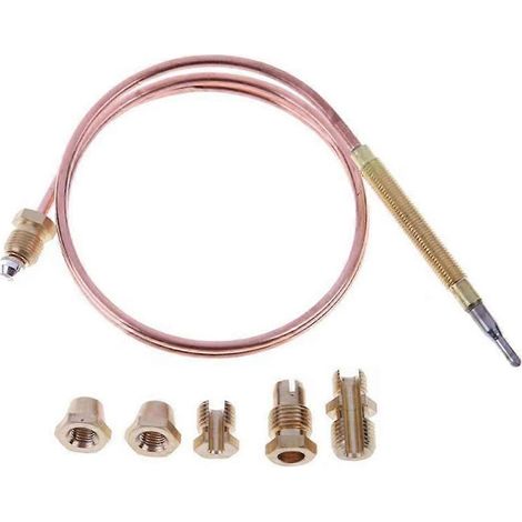 Compatible avec les cuisinières à gaz, les chaudières, les chauffe-eau et les cheminées à gaz remplace les thermocouples M9. (1/5)