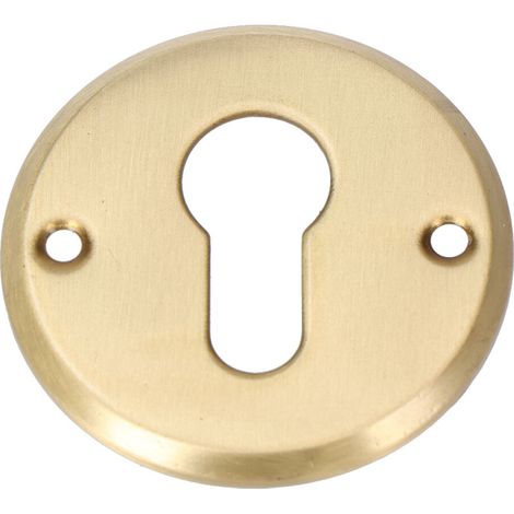 Europaschild, Durchmesser 60mm, Messing, im Blister 85241 (1/4)