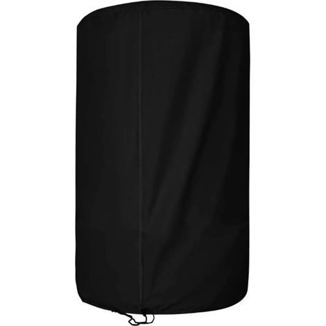 Housse de pneu (D73H110cm Noir 210D), pour 4 pneus