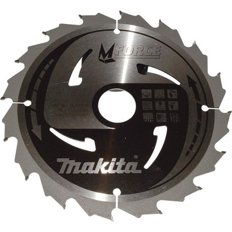 Makita Kreissägeblatt M-FORCE 185 mm, 16 Zähne, 1,2 mm, Holz