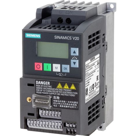 Siemens Basisumrichter 6SL3210-5BB17-5UV1 0.75 kW  200 V, 240 V