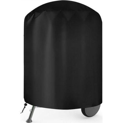 Bâche de protection pour barbecue imperméable, anti UV - 70 x 90 cm - Noir - Linxor (1/4)