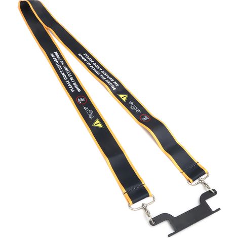 Lanière de cou élargie à double crochet pour télécommande Mavic 2 Pro Air, finition jaune (1/5)