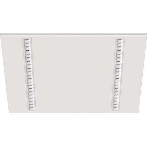 DALLE MODULO 625x625 UGR19 25W 2CCT (3000K/4000K) 3500lm 50000h blanc ARIC 51980