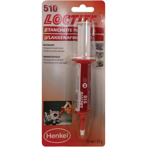 Etancheite plane des joints moteurs - loctite 510 - 25 ml