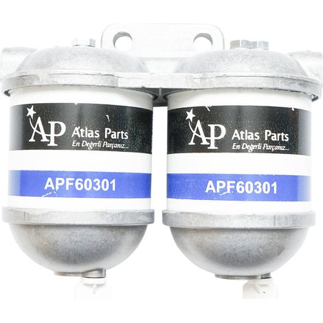 Batteria con doppio filtro del carburante per Massey Ferguson, Case IH, Ford, Perkins OEM 5845B580 (1/3)