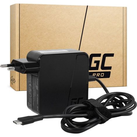 Green Cell AD134PV2 adaptador e inversor de corriente Universal 65 W Negro (1/5)