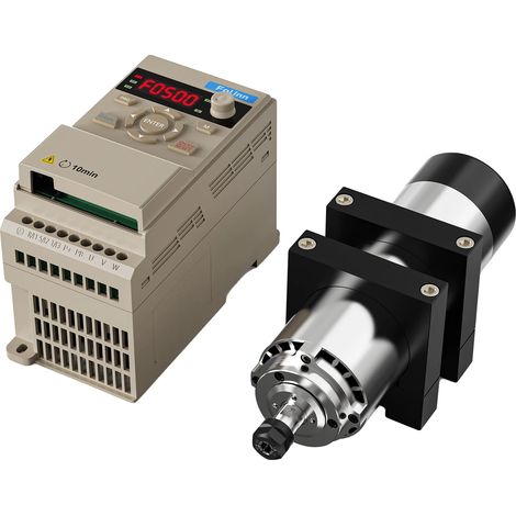 Moteur de broche CNC, 24000 RPM, Inverseur 1KW, pour la série TTC450 (1/2)