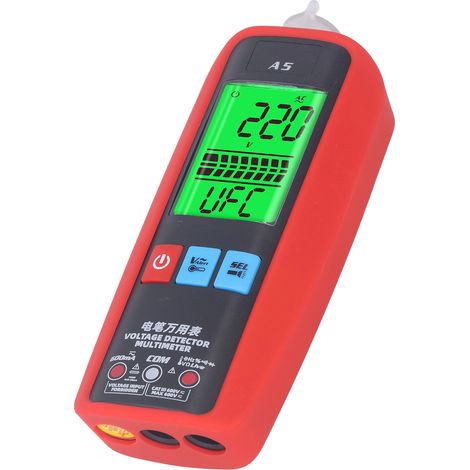 Multimètre numérique Auto Range Écran LCD Testeur Tension Courant Résistance Outil Mesure Professionnel (1/5)